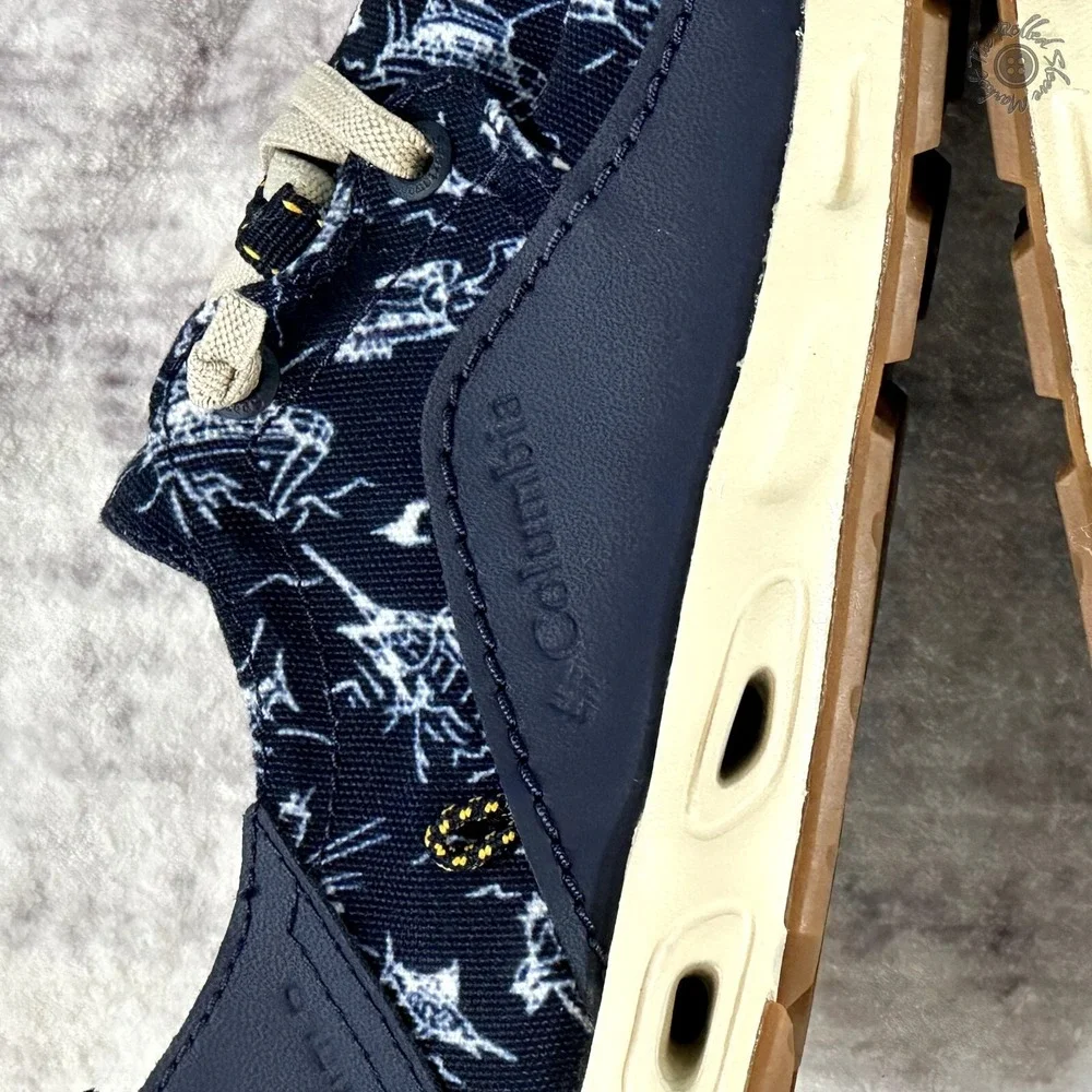 Columbia Men's Bahama Vent PFG Relaxed Boat Shoe‎ - Navy Blue - Size 8